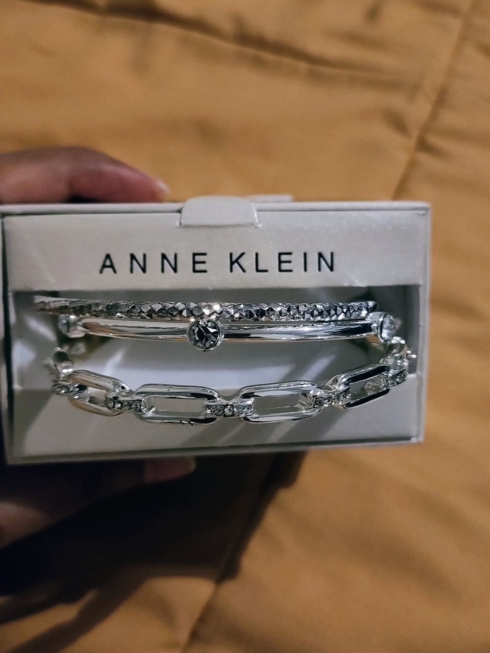 Anne Klein Silver-Tone Women’s Bracelet Set